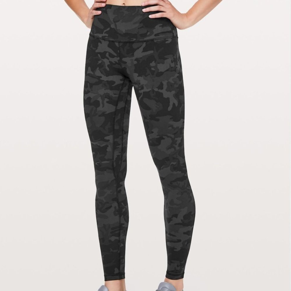 Lululemon Align Leggings camouflage grey/black 6